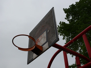 small basketball court slide show